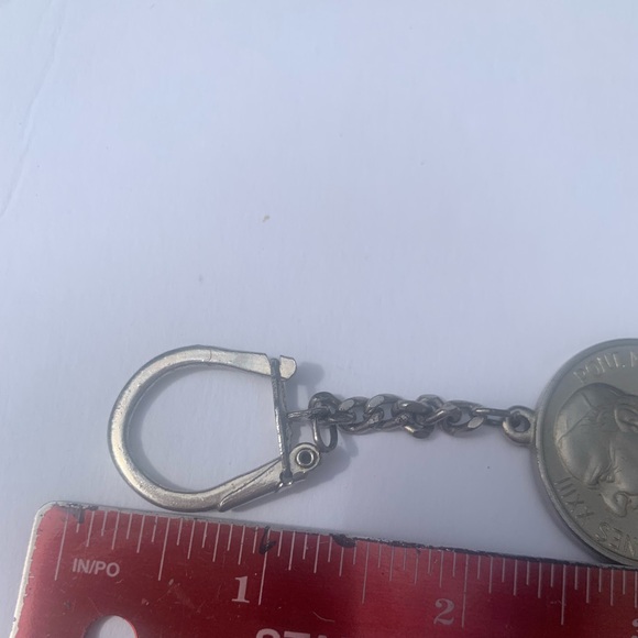JFK, RFK & POPE Francis Paul Keychain with Medallion - Picture 6 of 14